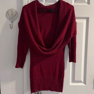 BEBE red Women's Sweater